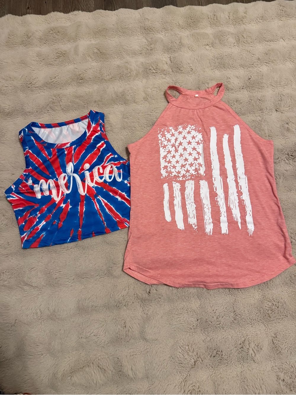 Patriotic Graphic Tank Tops
